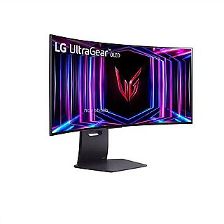 ��� 34 ������� ���� OLED UltraGear WQHD ����� LG ���: 34GS95QE-B