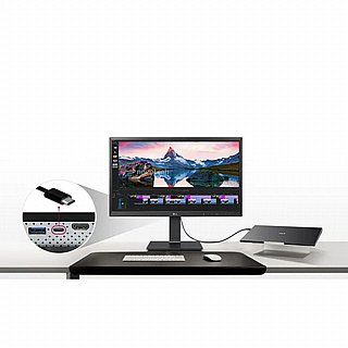 ��� ���� ������ "24 Full HD IPS �� ����� Type-c ����� ��������� ����� ����� LG ���: 24BP750C-B