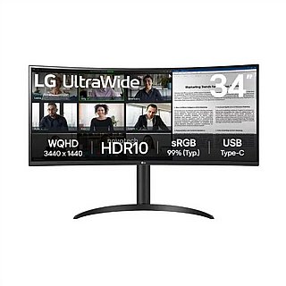 ��� ���� 34 UltraWide QHD VA 100Hz ����� LG ���: 34WR55QK-B