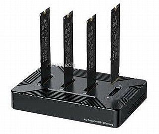 ���� ����� 10Gbps �-4 ������ SSD M.2 NVME / SATA ������ USB-C ���� DOCK14