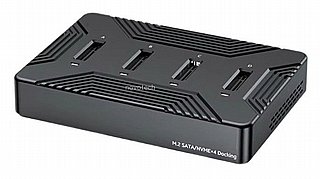 ���� ����� 10Gbps �-4 ������ SSD M.2 NVME / SATA ������ USB-C ���� DOCK14