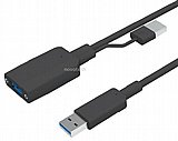 ��� ����� USB3.2 GEN1 5G AOC ����� ��� ����� ��� - ����, 50 ��� ���� CBL1139-50