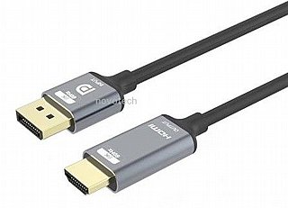 ��� ������ DISPLAYPORT �-HDMI ����� 1.8, ���� 4K@144HZ 8K@60Hz ���� CBL5718K-1.8