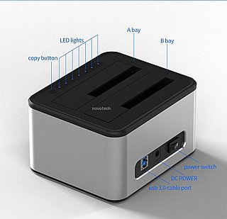 ���� ����� 5Gbps �-2 ������ 2.5"/3.5" SATA ���� DOCK12