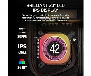 ����� ����� Corsair iCUE TITAN 360 RX LCD Balck 360mm AIO CW-9061023-WW