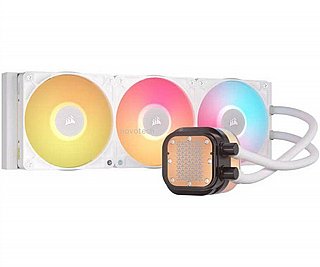 ���� ����� Corsair iCUE TITAN 360 RX LCD White 360mm AIO CW-9061026-WW