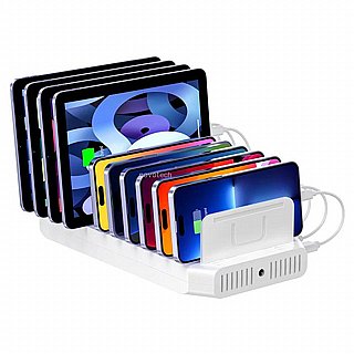 ���� ����� UNITEK Y-2190D - ���� 10 ���� ������ USB - 60W