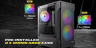 ���� ANTEC VX100M ARGB Mini Tower Gaming Case