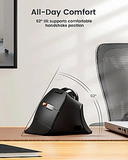 ���� ������ �������� ������ ProtoArc EM05 NL Ergonomic Vertical Wireless Trackball Mouse