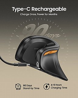 ���� �������� ������� ������ ProtoArc EM11 NL Bluetooth Ergonomic Vertical Mouse