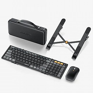 �� ����� ����� ProtoArc XKM01 CaseUp Foldable Keyboard Mouse Combo