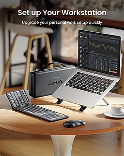 �� ����� ����� ProtoArc XKM01 CaseUp Foldable Keyboard Mouse Combo