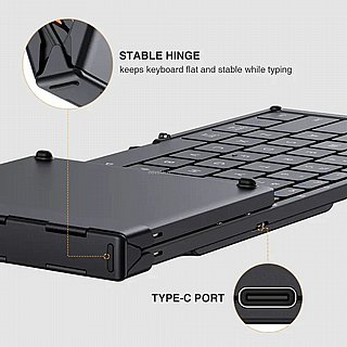 ����� ������� ������ ProtoArc Tri-Fold Bluetooth Keyboard Black
