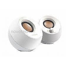 �������  ��������  Creative Pebble - Modern 2.0 USB Desktop Speakers White SPK-PEBBLE-WT  ��� ��� 