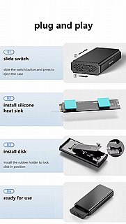 ���� ������ ����� M.2 NVMe � �� ������ ������, ������ �� 40Gbps ���� ENC16