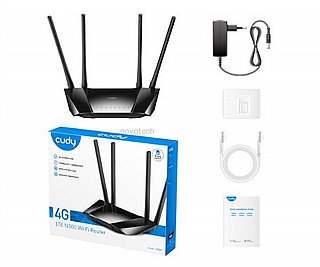 ��� ������ ���� ���� ������ Cudy LT400 4G LTE 10/100 300Mbps