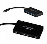 ���� TopX 4 PORT USB TYPE C TO USB 3 