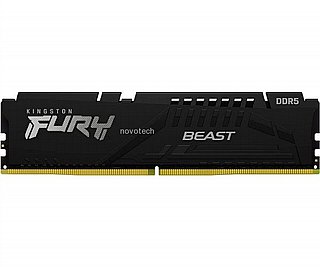 ������ ����� ���� Kingston FURY Beast DDR5 16GB 5600Mhz C40 KF556C40BB-16