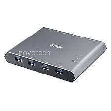 ���� Aten US3311 2-Port 4K DisplayPort USB-C KVM Switch with Power Pass-through 