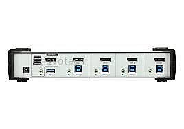 ����� ����� �4 ������ ���� ����� Aten CS1914 4-Port USB 3.0 DisplayPort KVMP Switch (Cables included) 
