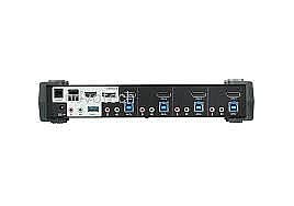 ����� ����� � ����� ������ ���� ����� Aten CS1924M 4-Port USB 3.0 4K DisplayPort MST KVMP Switch 