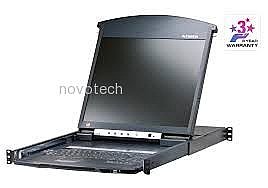 ����� ����� � 16 ������ ���� ��� Aten KL1516Ai 1-Local/Remote Shared Access 16-Port Multi-Interface Cat 5 Dual Rail LCD KVM over IP switch 