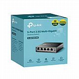 ��� TP LINK TL-SG105S-M2 5-Port 2.5G Multi-Gigabit Desktop Switch 