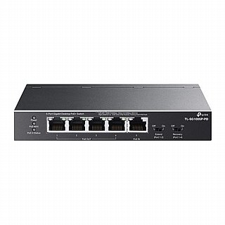 ��� TP LINK TL-SG1005P-PD 5-Port Gigabit Desktop PoE+ Switch with 1-Port PoE++ In and 4-Port PoE+Out 