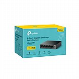 ��� TP LINK LS105GP 5-Port Gigabit Desktop Switch with 4-Port PoE