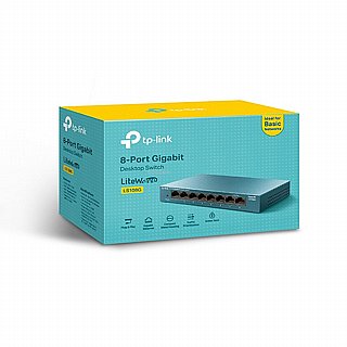��� TP LINK LS108G 8-Port 10/100/1000Mbps Desktop Network Switch 