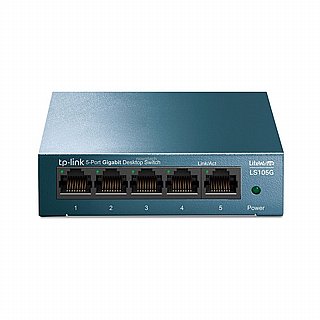��� TP LINK LS105G 5-Port 10/100/1000Mbps Desktop Network Switch 