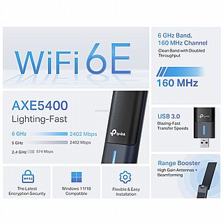 ����� ��� ������ Tp-link Archer TXE70UH AXE5400 Wi-Fi 6E High Gain Wireless USB Adapter