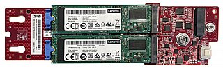 ��� ���� ������� ���� ThinkSystem M.2 NVMe 2-Bay RAID Enablement Kit 4Y37A09750