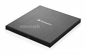 ���� ������ ��� ��� Verbatim Ultra HD 4K External Slimline Blu-ray Writer USB-C 43888