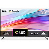 ������� ���� CHIQ U55QM10S - 55" QLED 4K Google TV