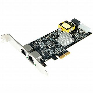 ����� ��� ST LAB N-930 Intel PCIe 2-Port 2.5G 4-Speed Multi-Gigabit PoE Network Adapter 