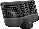 �� ����� ������� ��������� ����� ������ �������� Logitech Wave Keys & Lift Combo Graphite