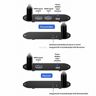 ����� Gold Touch Wireless HDMI Extender Up To 150M AS-WR270W