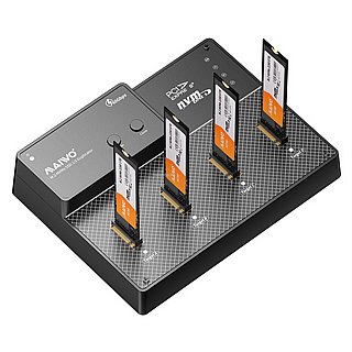 ����� ������  MAIWO 4 Bays Enclosure for NVMe M.2 SSD K3015P4
