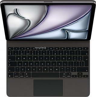 ����� ������ , Apple Magic  KB iPad�Air 13-inch (M4) - Hebrew - Black MGYY4HB/A