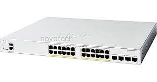 ���, Cisco C1200-24FP-4G 375 WAT Catalyst 1200 24-port GE, Full PoE, 4x1G SFP