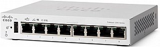 ���, Cisco C1200-8T-D Catalyst 1200 8-port GE, Desktop, Ext PS, PoE Input 