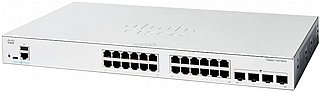 ���, Cisco C1300-24P-4X 195 WAT Catalyst 1300 24-port GE, PoE, 4x10G SFP+ SWITCH,