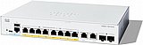 ���, Cisco C1300-8FP-2G 120 WAT Catalyst 1300 8-port GE, Full PoE, 2x1G Combo Switch ,
