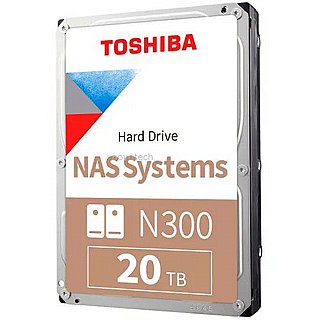 ���� ����, Toshiba Bulk N300 3.5 HDD 20TB (1024MB) 7200rpm HDWG82AUZSVA 20TB