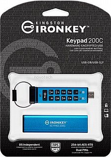 ���� Kingston IronKey Keypad 200C - USB flash drive - 32 GB  IKKP200C/32GB