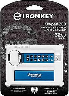 ���� Kingston USB flash drive IronKey Keypad 200 - USB 3.1 Gen 1 - 32 GB IKKP200/32GB