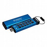 ���� Kingston USB flash drive IronKey Keypad 200C - USB 3.2 Gen 1 - 512 GB IKKP200C/512GB