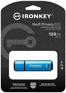 ���� Kingston USB flash drive IronKey VP50C - USB 3.2 Gen 1 - 128 GB IKVP50C/128GB