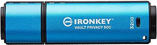 ���� Kingston USB flash drive IronKey Vault Privacy 50C - USB 3.2 Gen 1 - 32 GB IKVP50C/32GB